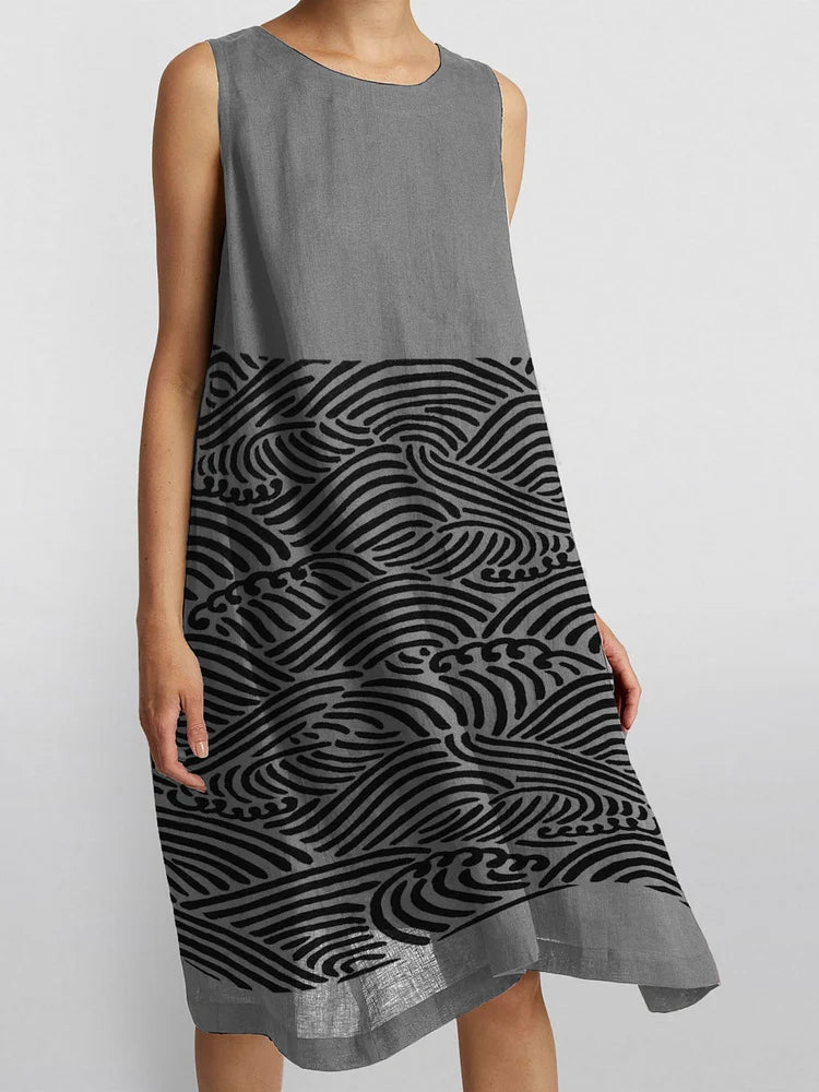 Andrea | Sleeveless Midi Dress