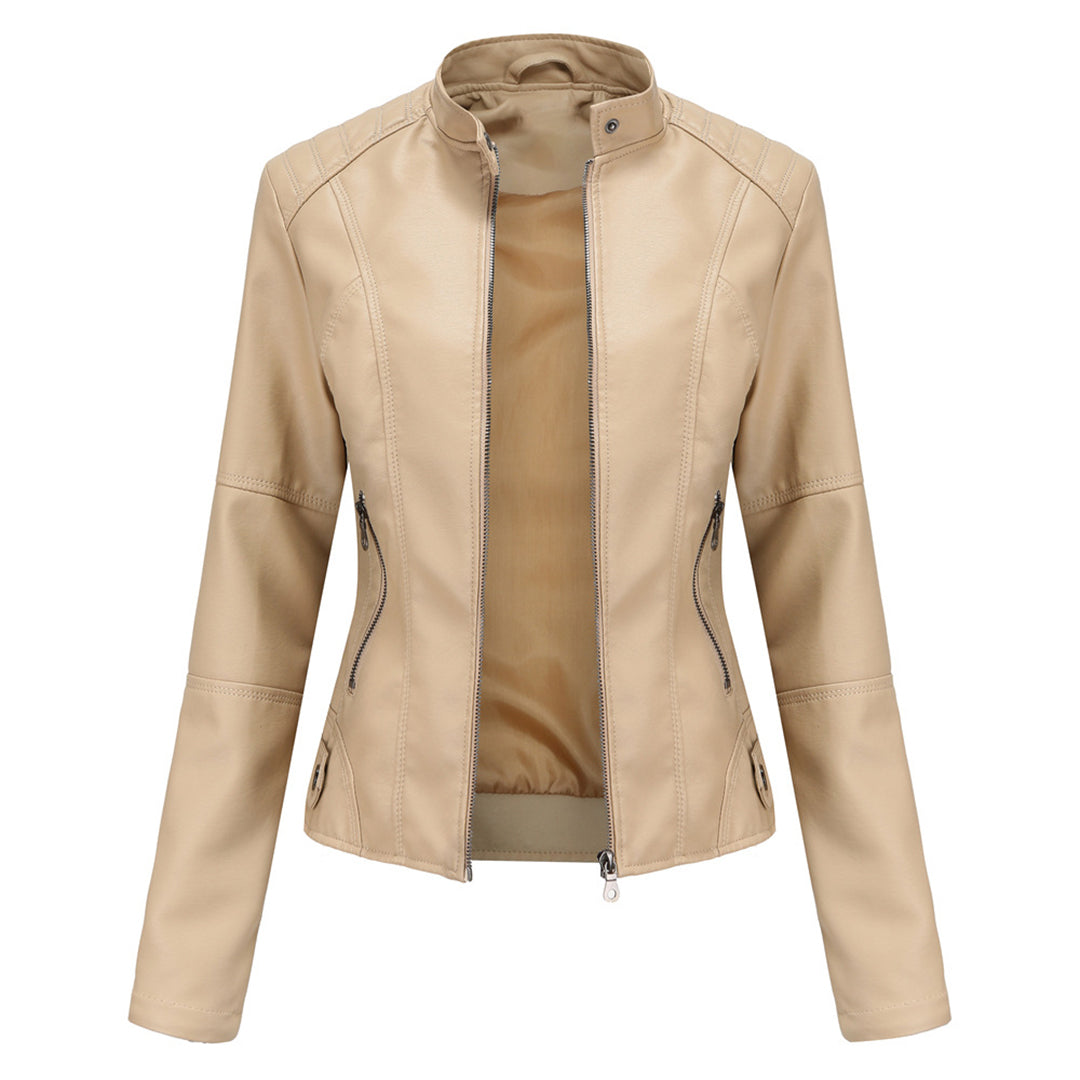 Siri | Elegant Leather Jacket