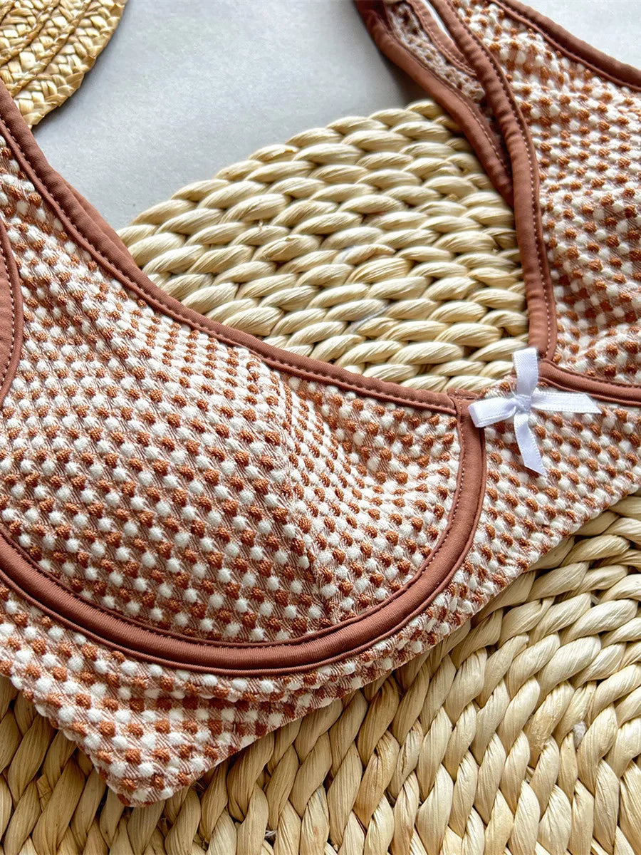 Carmela | Checkered Bikini Set