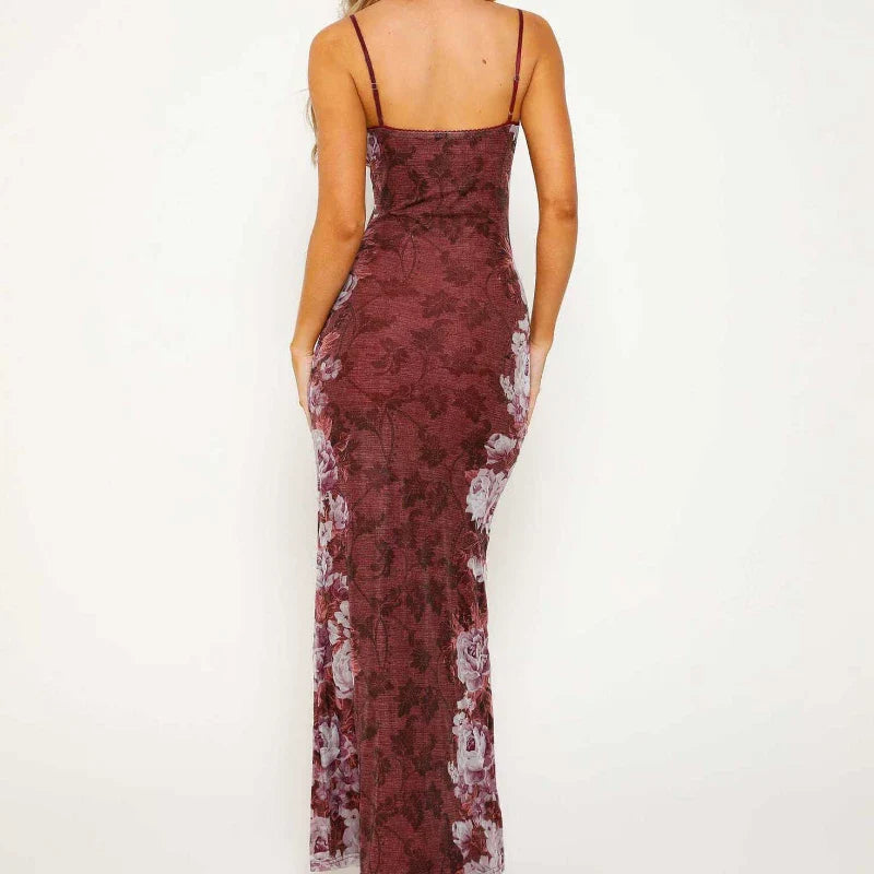 Amora | Floral Flow Slip Dress