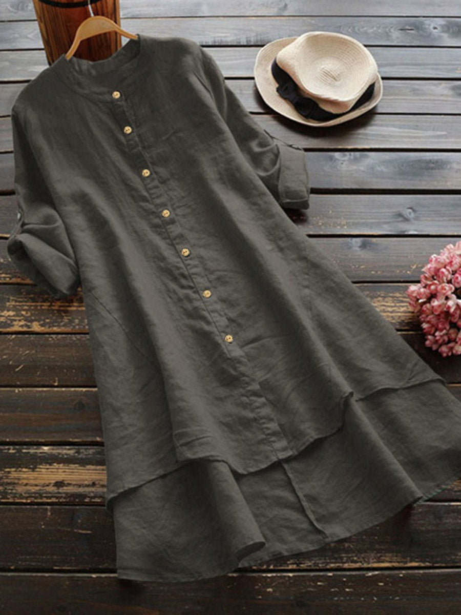 Amanda | Loose Shirt Dress
