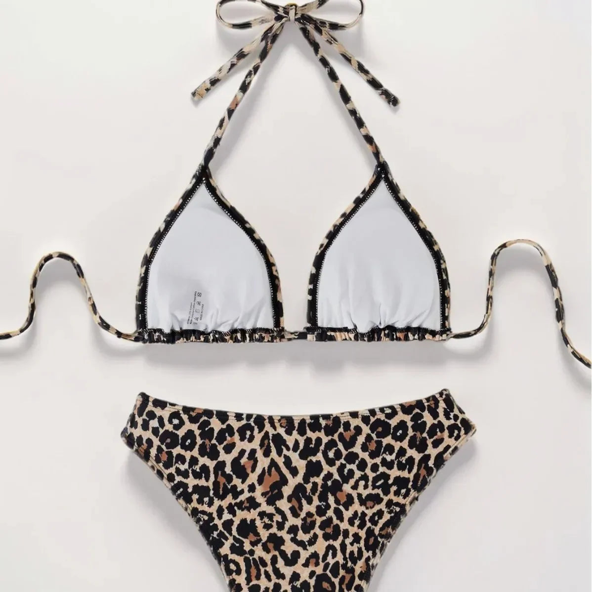 Bestie | Bikini Set with Leopard Print