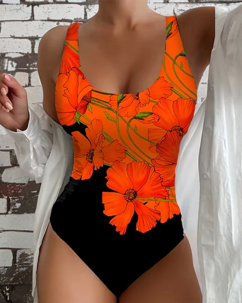 Earle | Floral Swimsuit