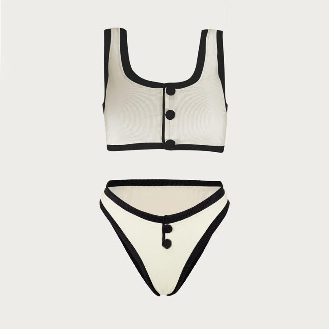 Amelinda | Colorblock Two-Piece Swimsuit