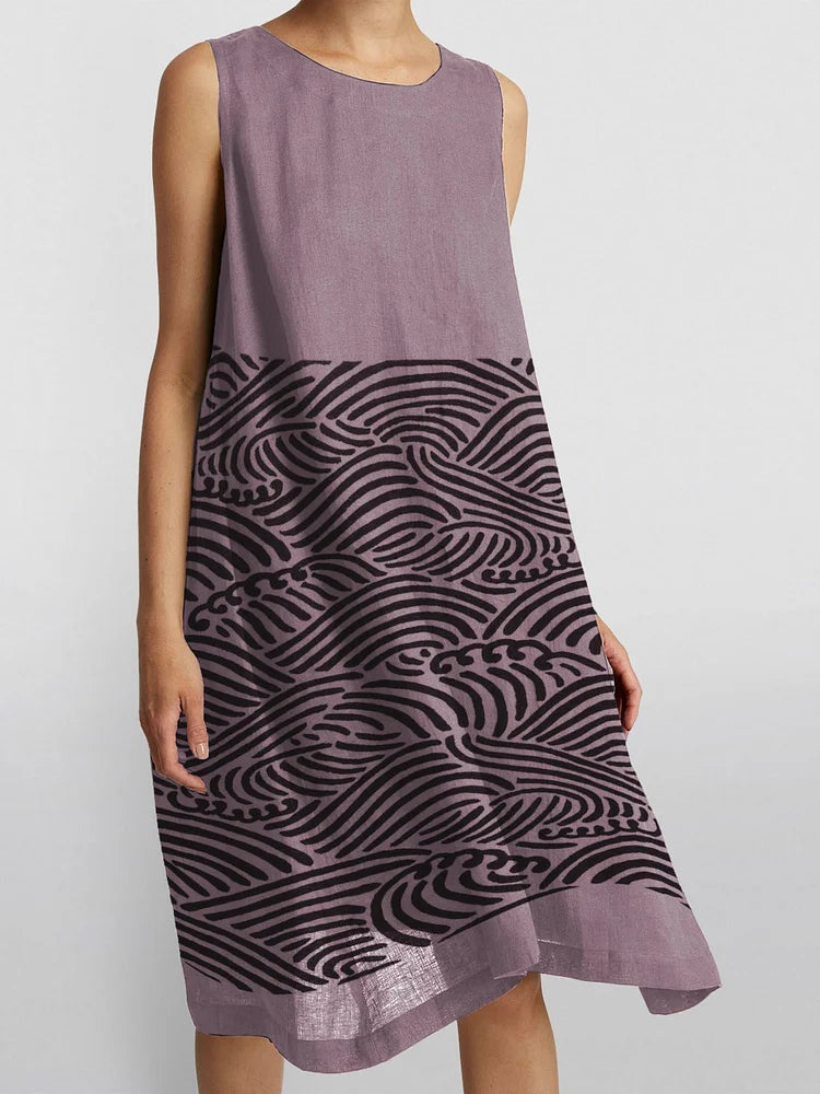 Andrea | Sleeveless Midi Dress