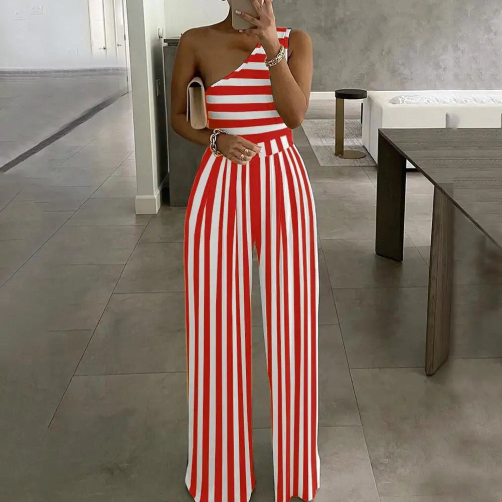 Charlotte | Striped Jumpsuit