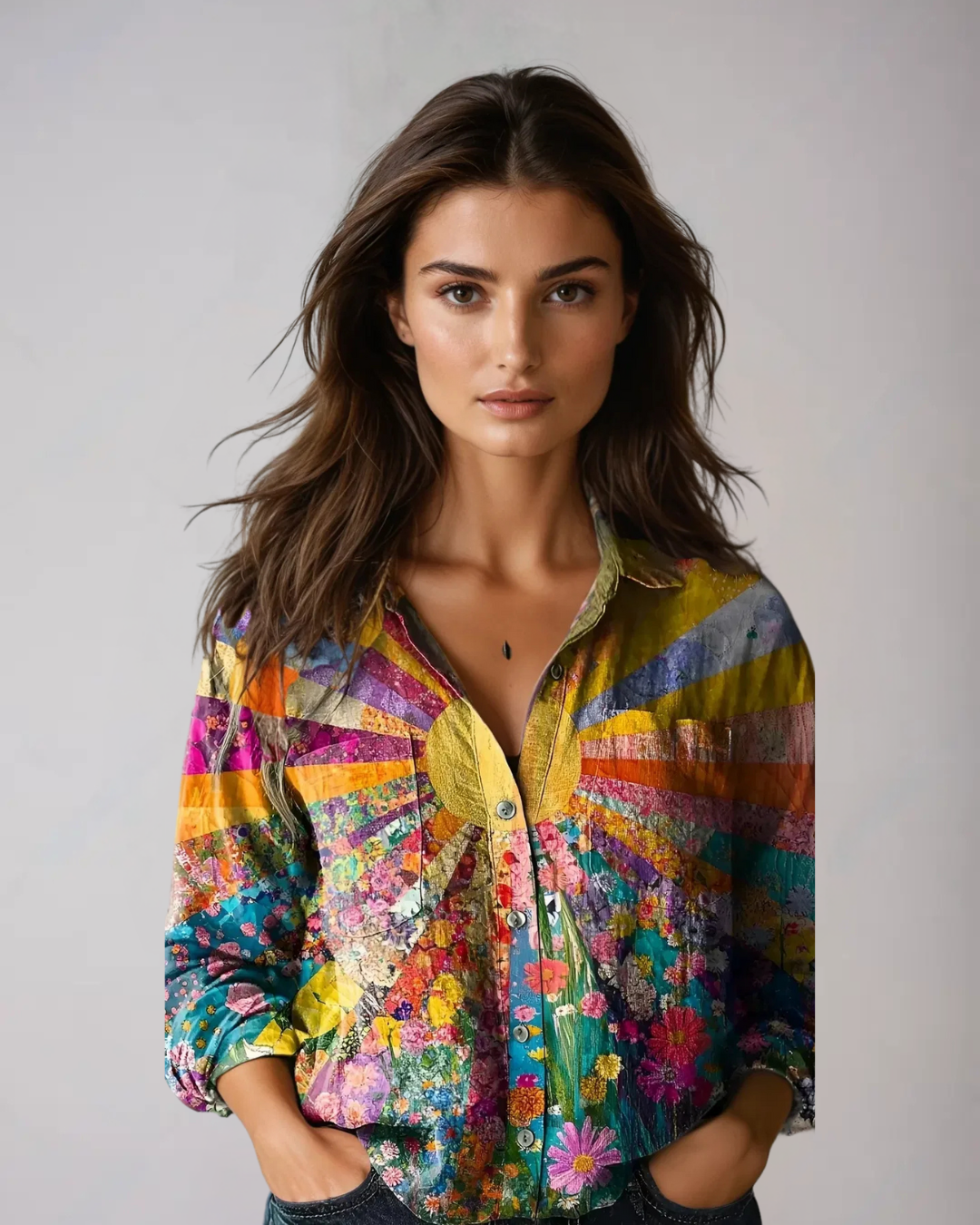 Clara | Radiant Sunrise Blouse