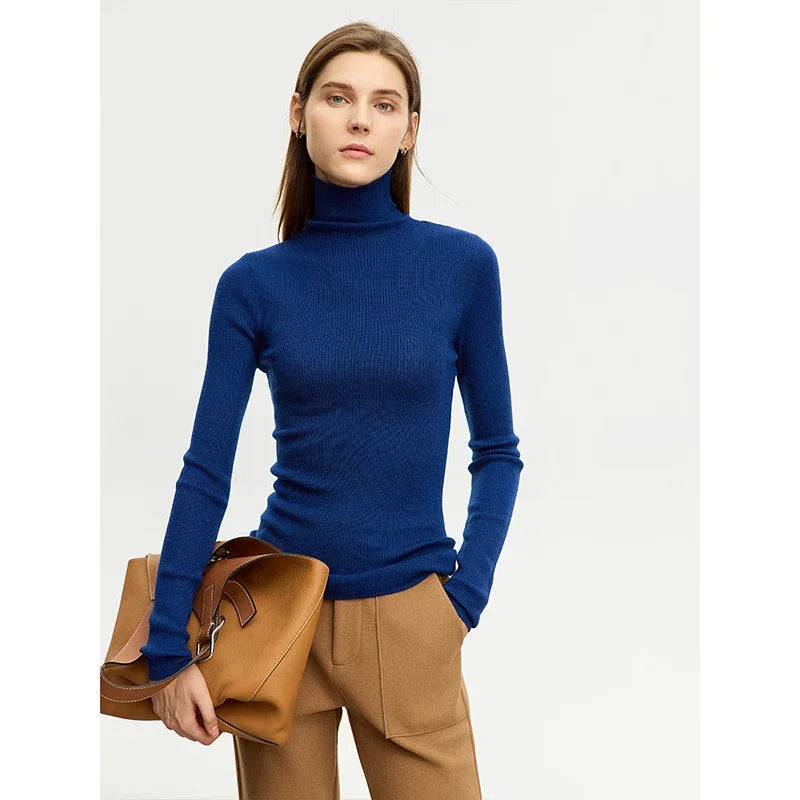 Claire | Minimalist Slim-Fit Turtleneck