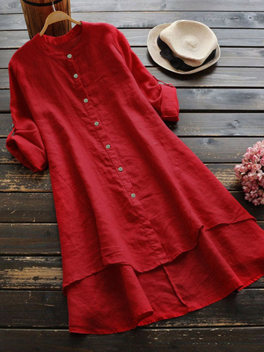 Amanda | Loose Shirt Dress