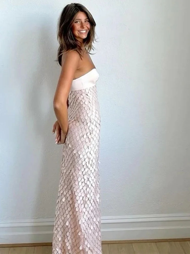 Debbie | Strapless Maxi Dress