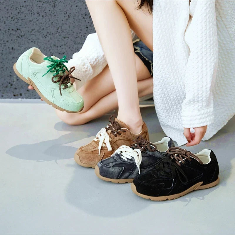 Alia | Casual Comfort Sneakers with Vintage Touch