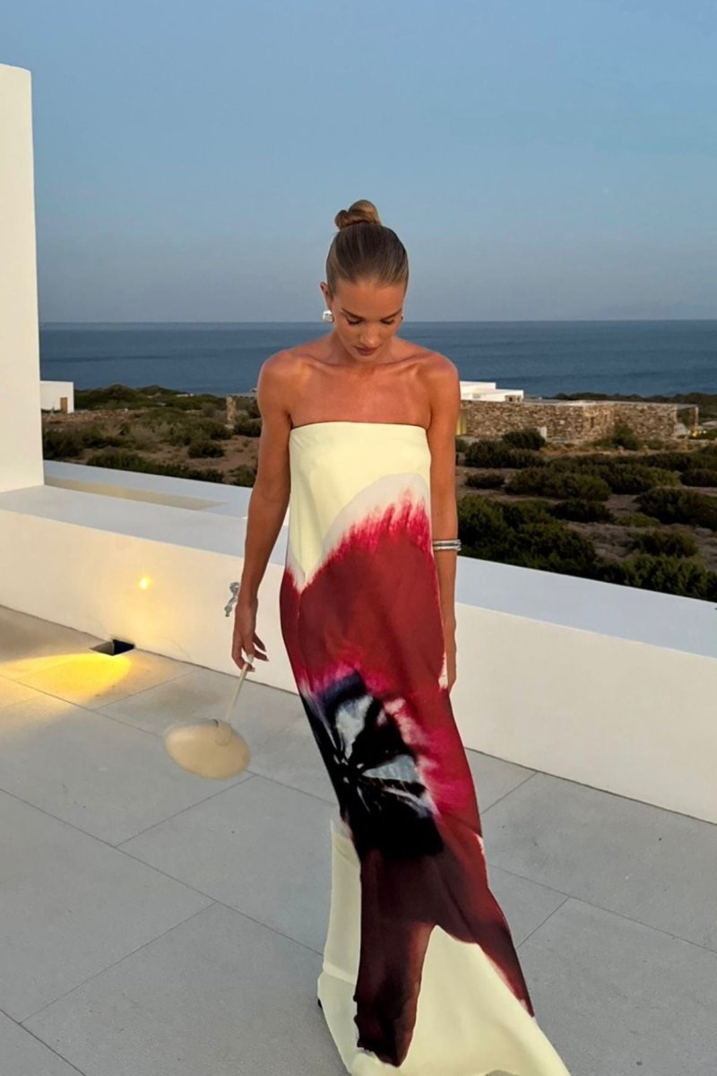 Elinore | Off-Shoulder Wrap Midi Dress