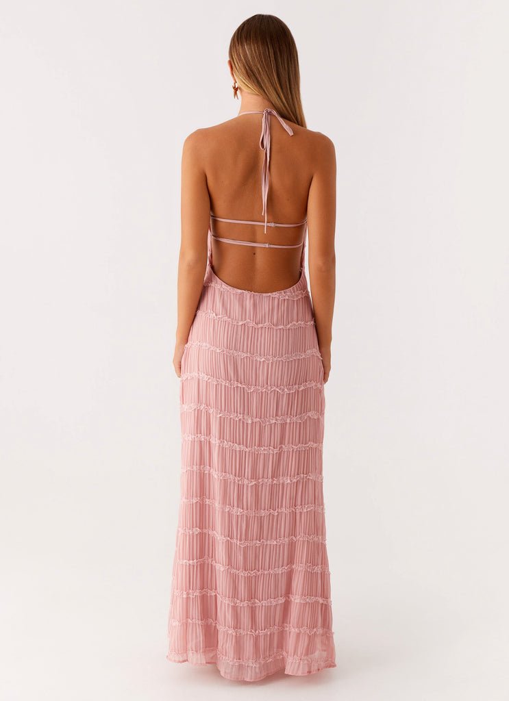 Darlene | Halter Neck Backless Dress
